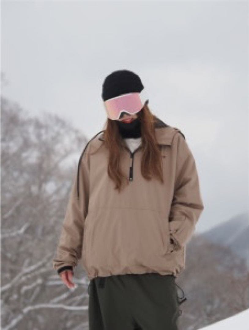 残３時間！美品　上下セット mahf XXL ベージュ