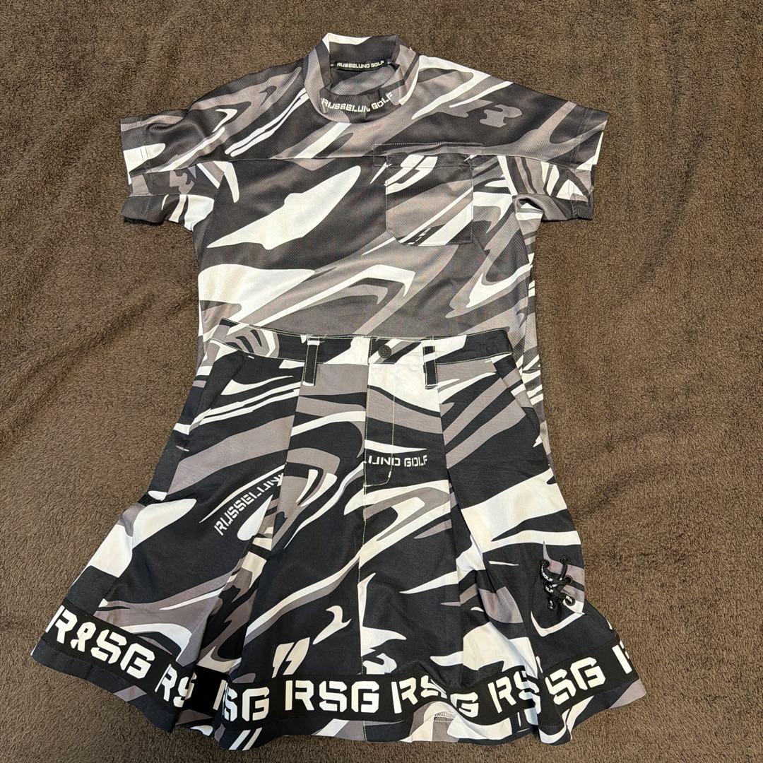 RUSSELUNO GOLF 迷彩柄　セットアップ　レディース ゴルフ