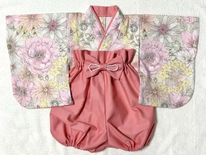 ベビー袴 ハンドメイド【⠀美品  】