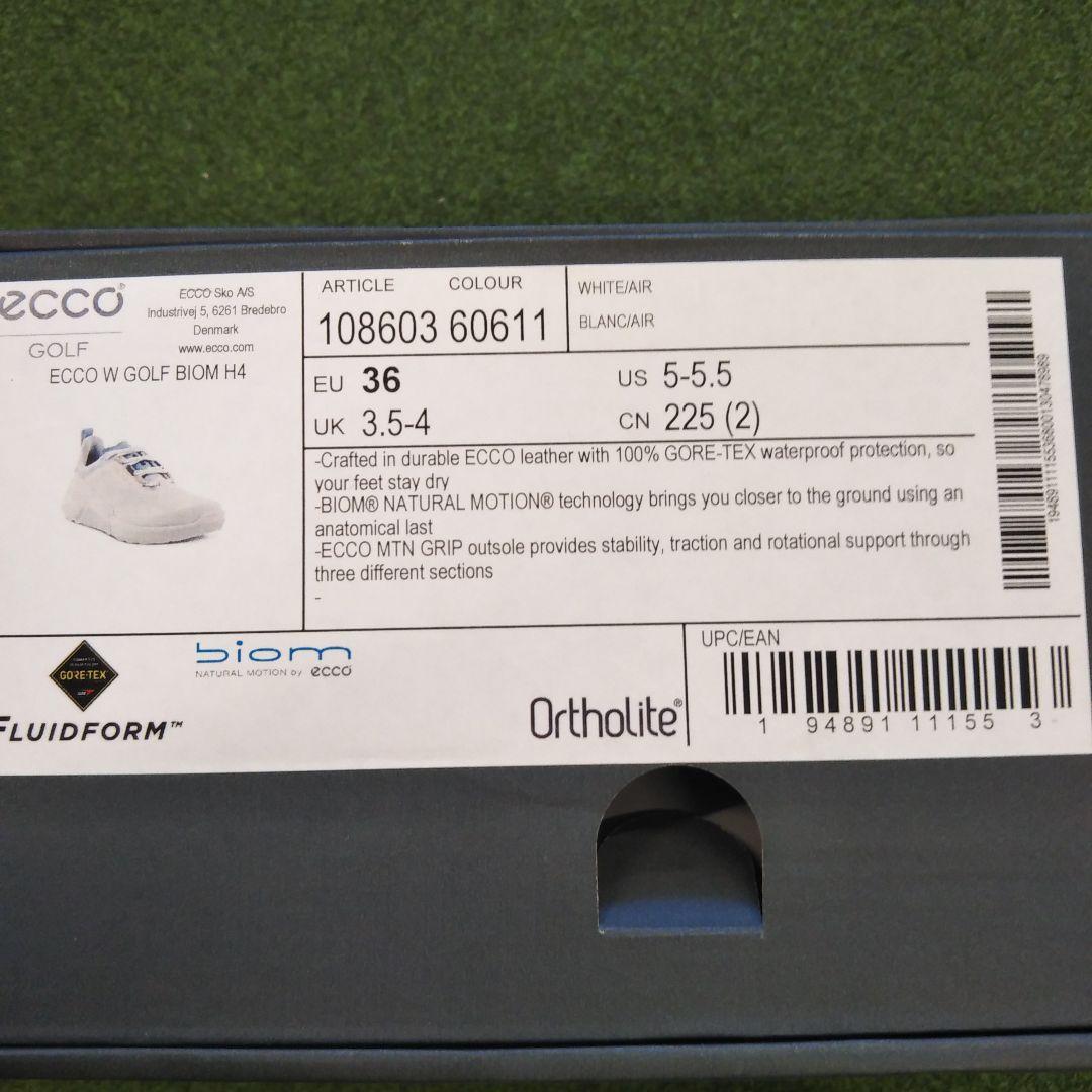 【新品】エコー BIOM NATURAL MOTION ゴルフシューズ 23.0