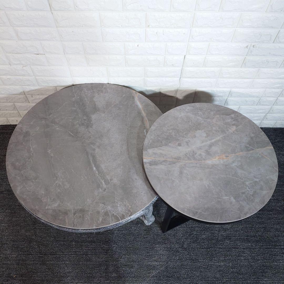 リビングテーブル センターテーブル 大理石調 おしゃれ インテリア J034