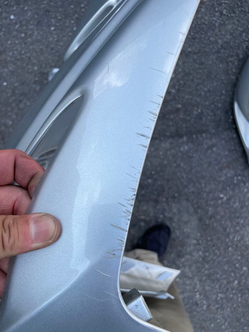 スズキ　アドレスv125s カウル シルバー