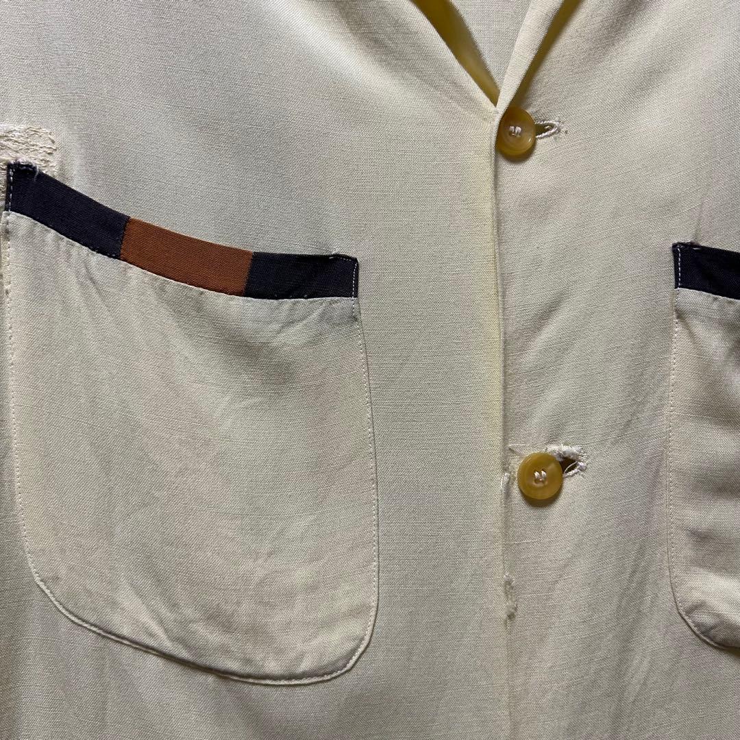 る*る様 50～60s レーヨンシャツPENNEY'S TOWNCRAFT