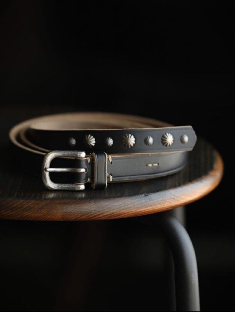 VINTAGE WORKS レザーベルト DH5745 ブラック