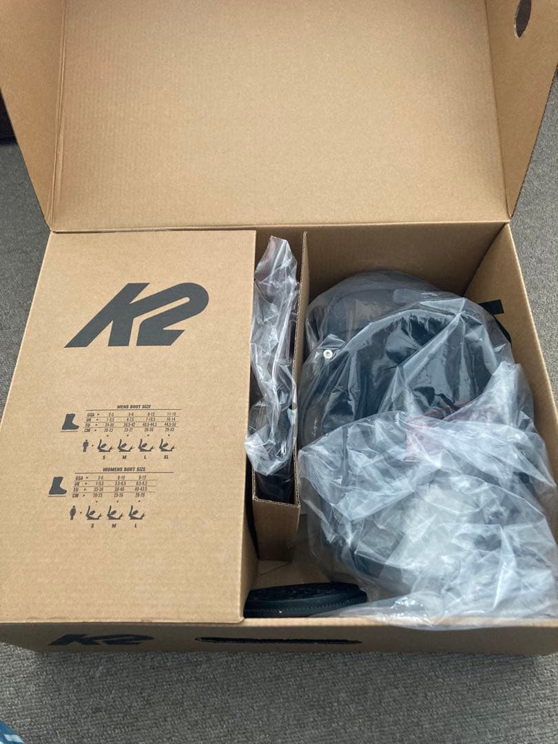 K2 SONIC バインディング （ビンディング ）Mサイズ ブラック