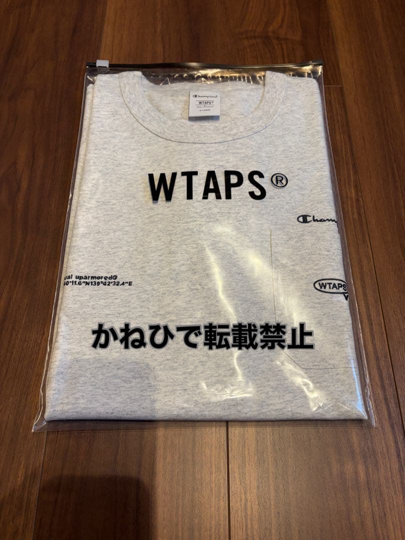 WTAPS x Champion Academy / LS Cotton グレー