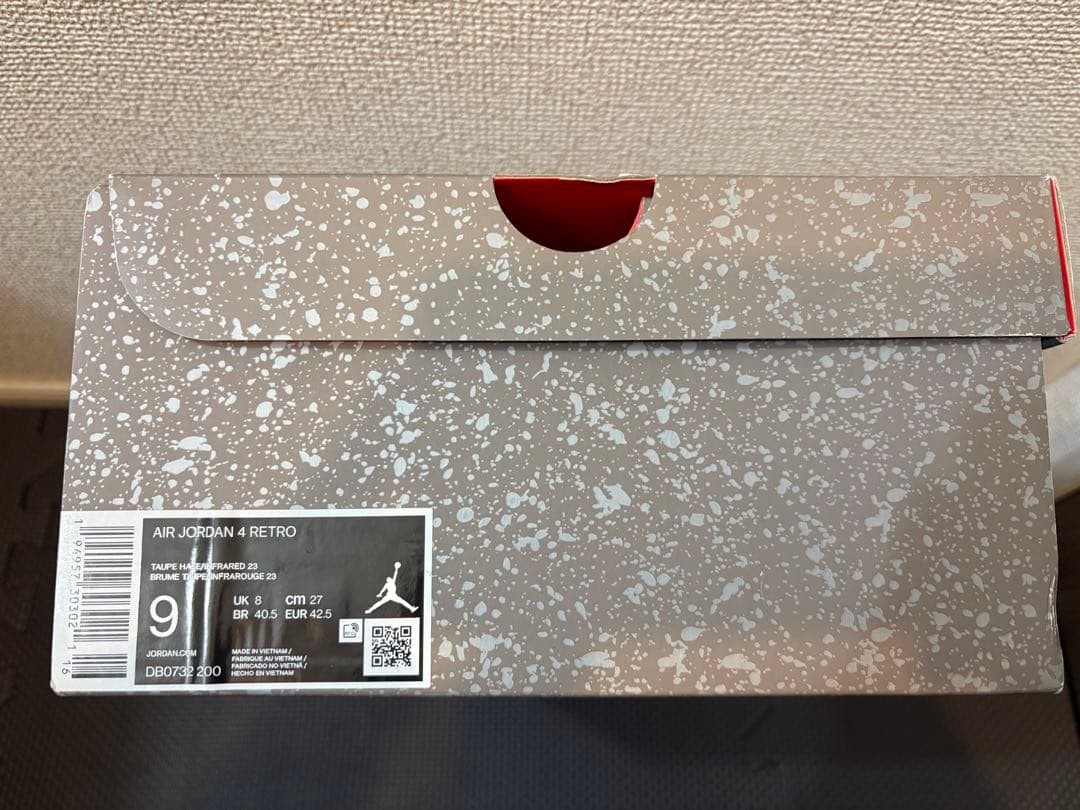 AIR JORDAN 4 \"TAUPE HAZE\" トープヘイズ27cm