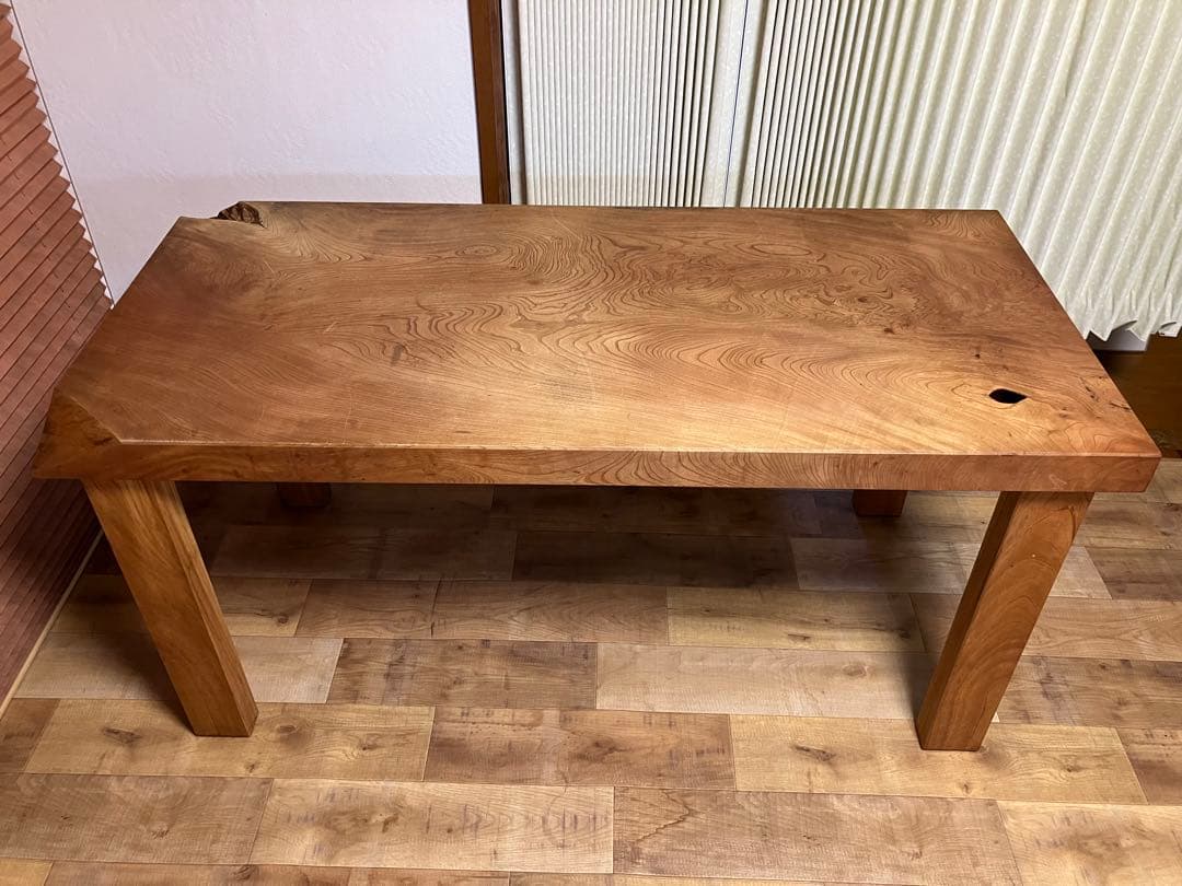 欅　ケヤキ　けやき　無垢　ダイニングテーブル　テーブル