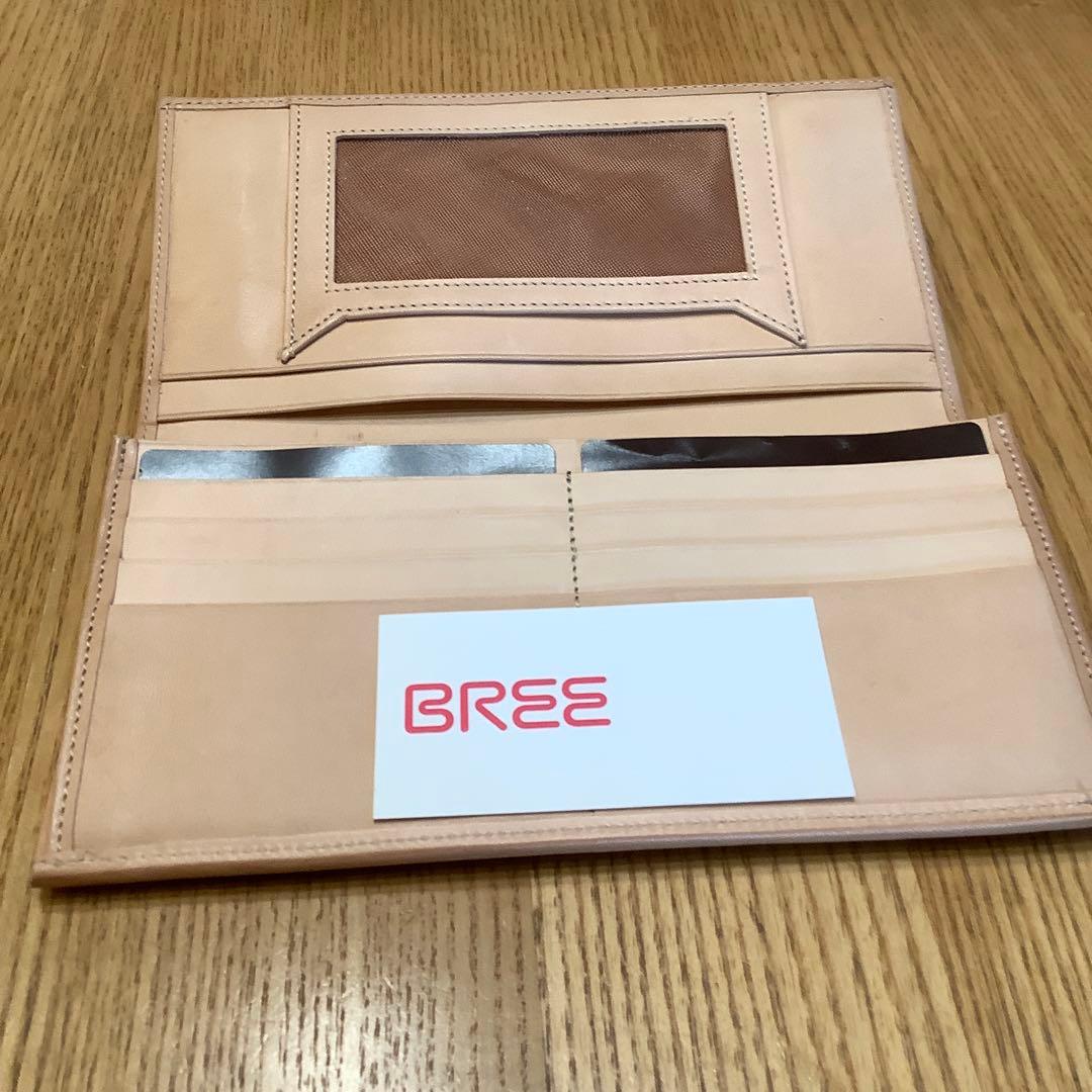未使用BREE 長財布 Nature OBRA 本革メンズ レディー