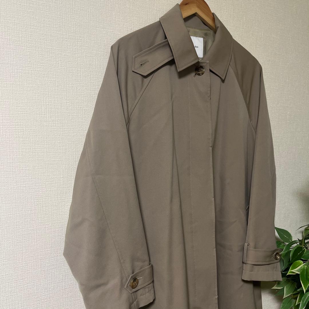 Spick & Span ステンカラーウールトレンチ　38