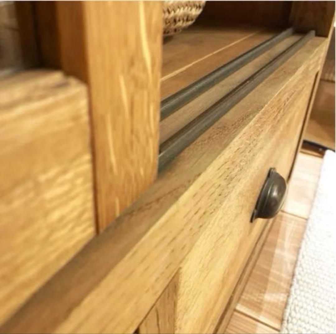 水屋箪笥　キッチン収納　食器棚　 収納棚　店舗什器　古家具　水屋家具　引き出し