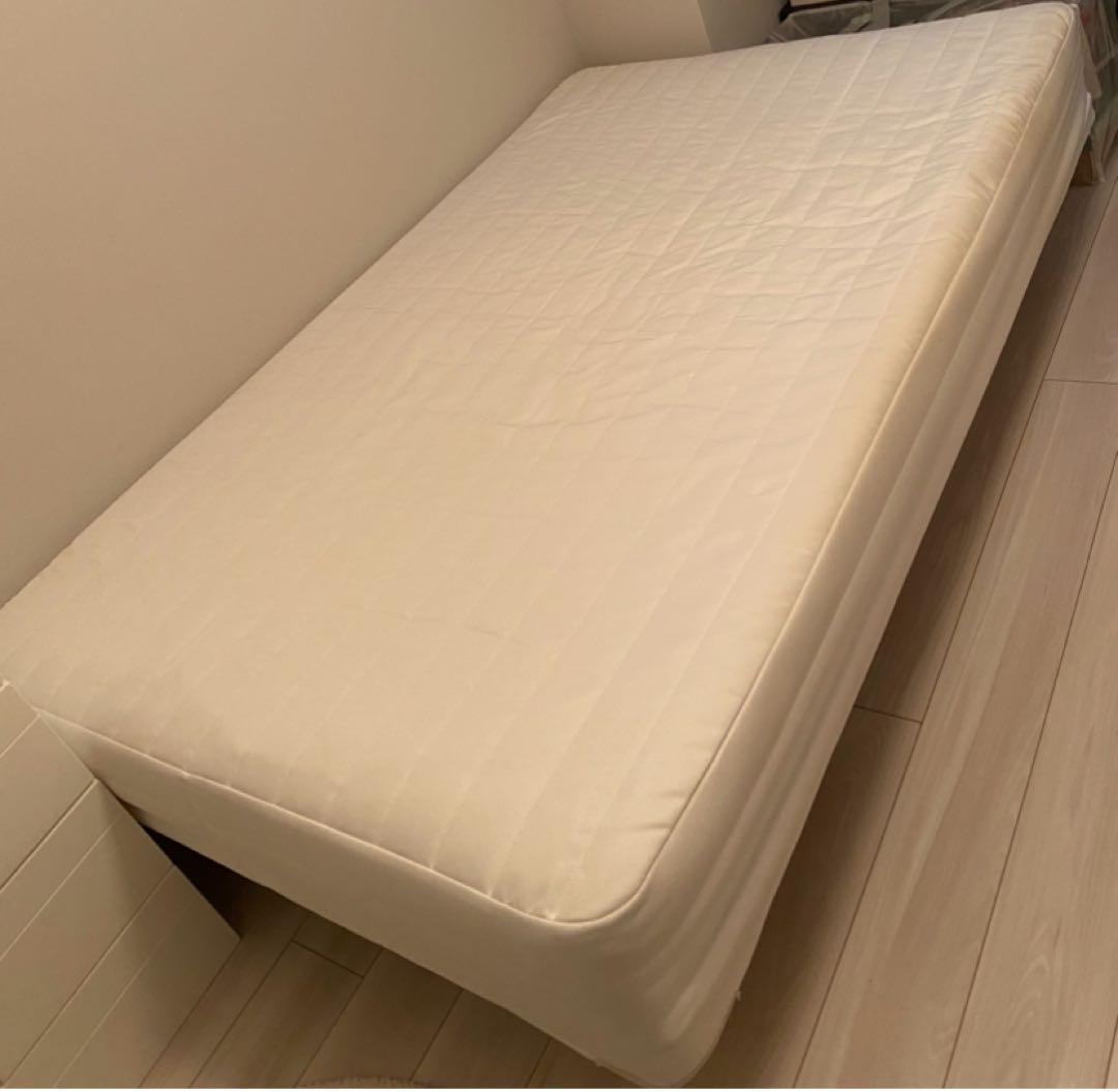 無印良品☆マットレス セミダブルベッド　脚は別売りです