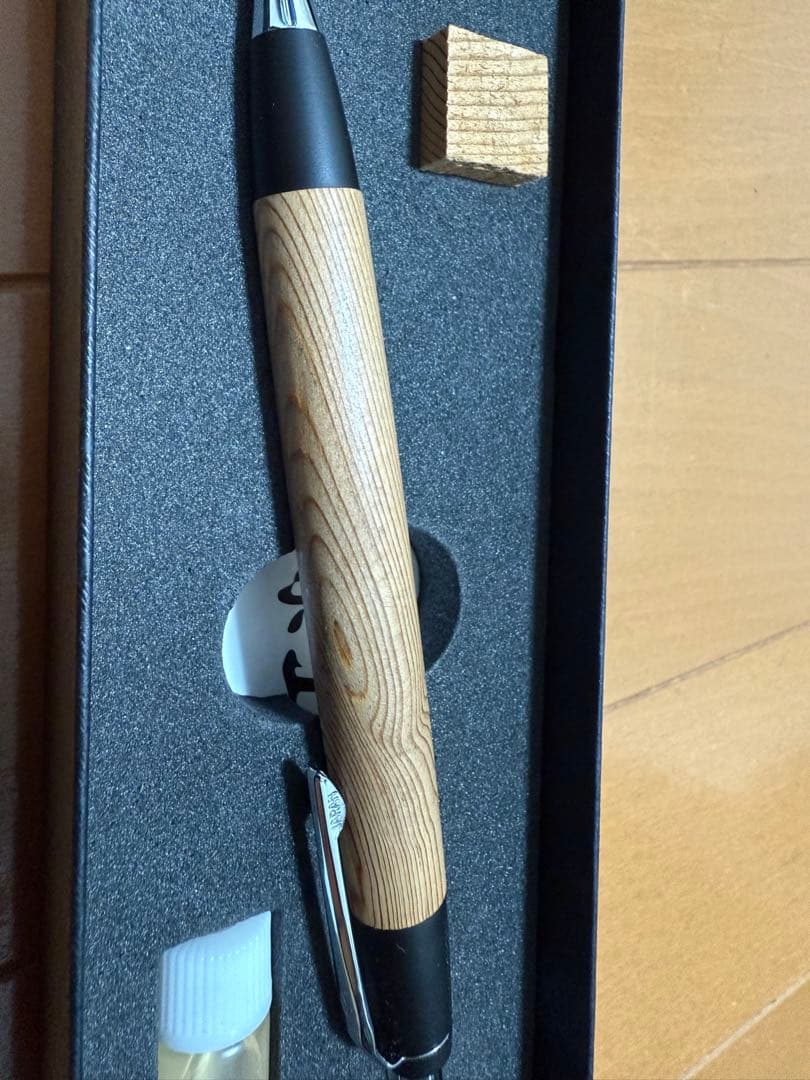 良杢　野原工芸　屋久杉　スタンダードボールペン