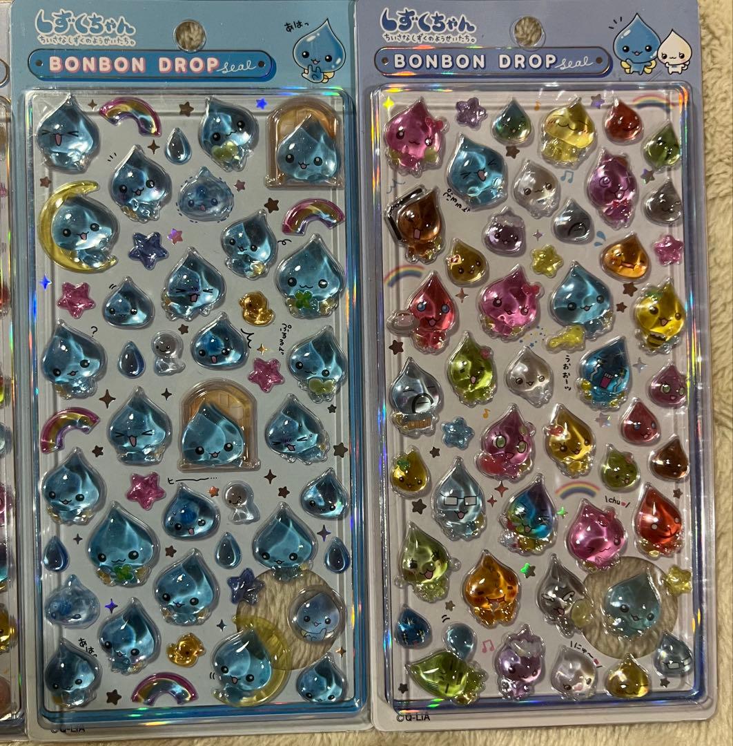 正規品ボンボンドロップシール　たまごっち　サンリオ　ディズニー　しずくちゃん