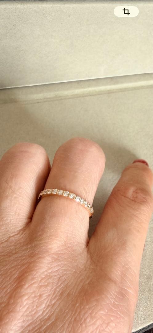 専用です　　　K18ダイヤモンドエタニティリング