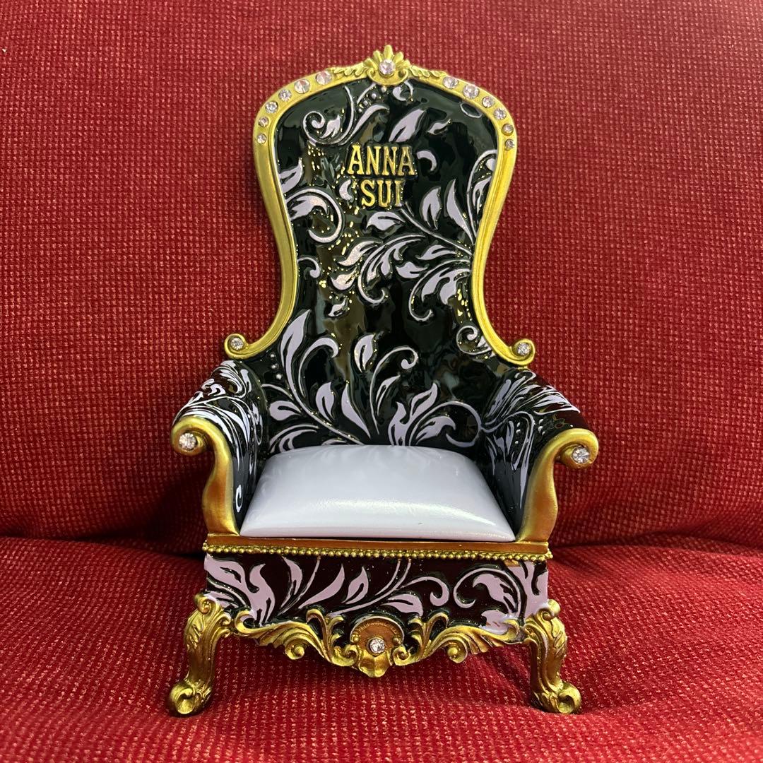 ANNA SUI チェアー型　陶器製アクセサリーボックス