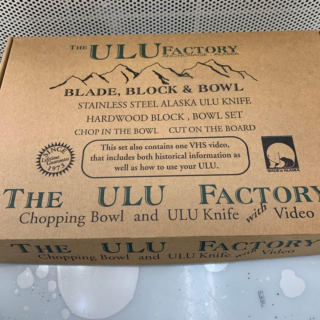 ULU FACTORY ボウルプレーンウォールナットヘッドハンドル　未使用品