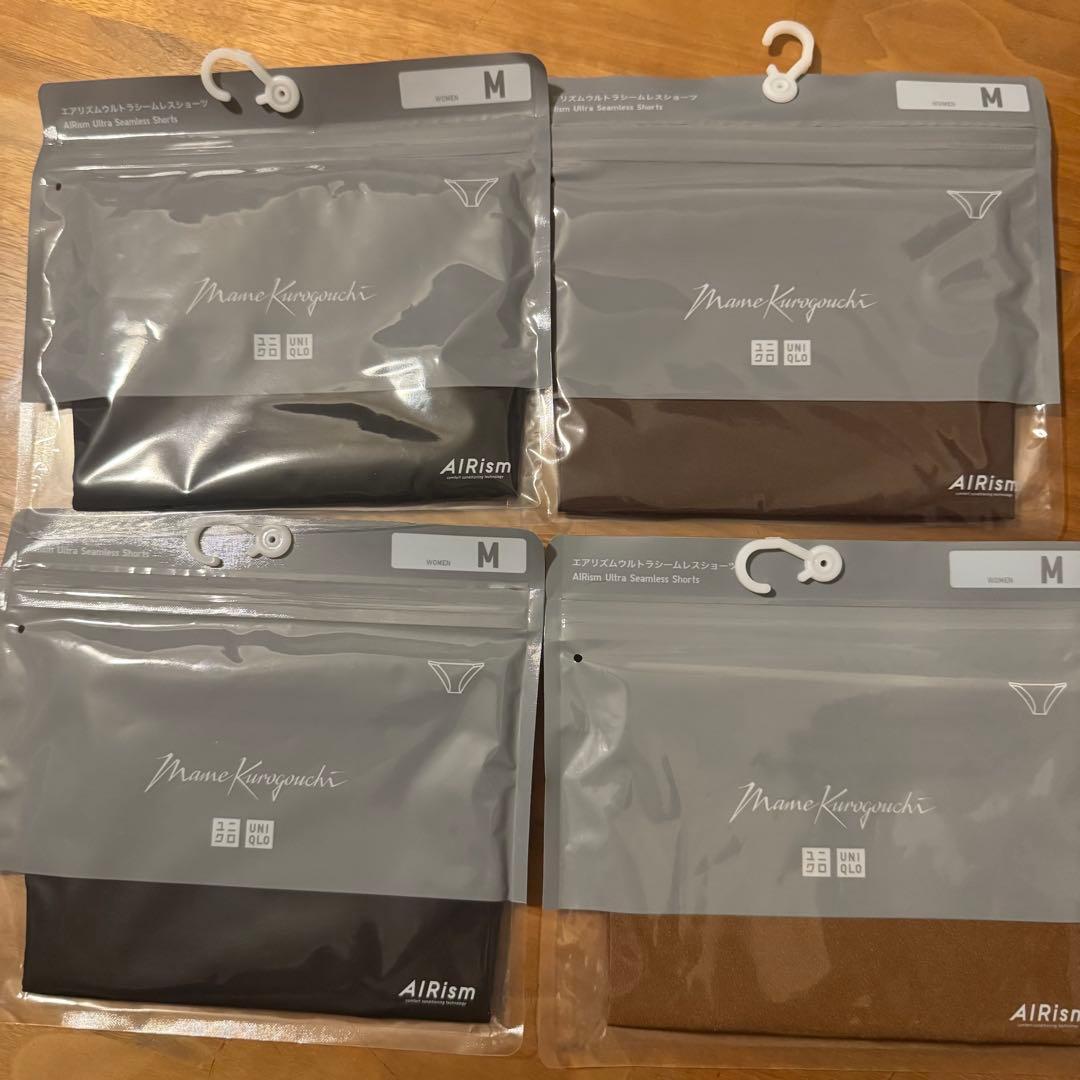 マメ　エアリズムウルトラシームレスショーツ M 4セット