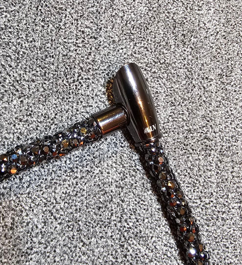 VARTIX #LUV ネックレス　ブラック