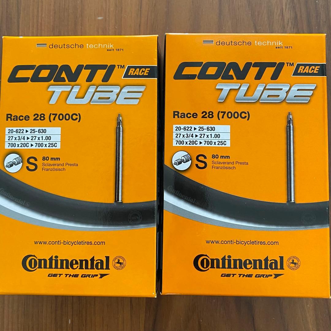 新品　コンチネンタルGP5000 25C クリンチャー チューブ付