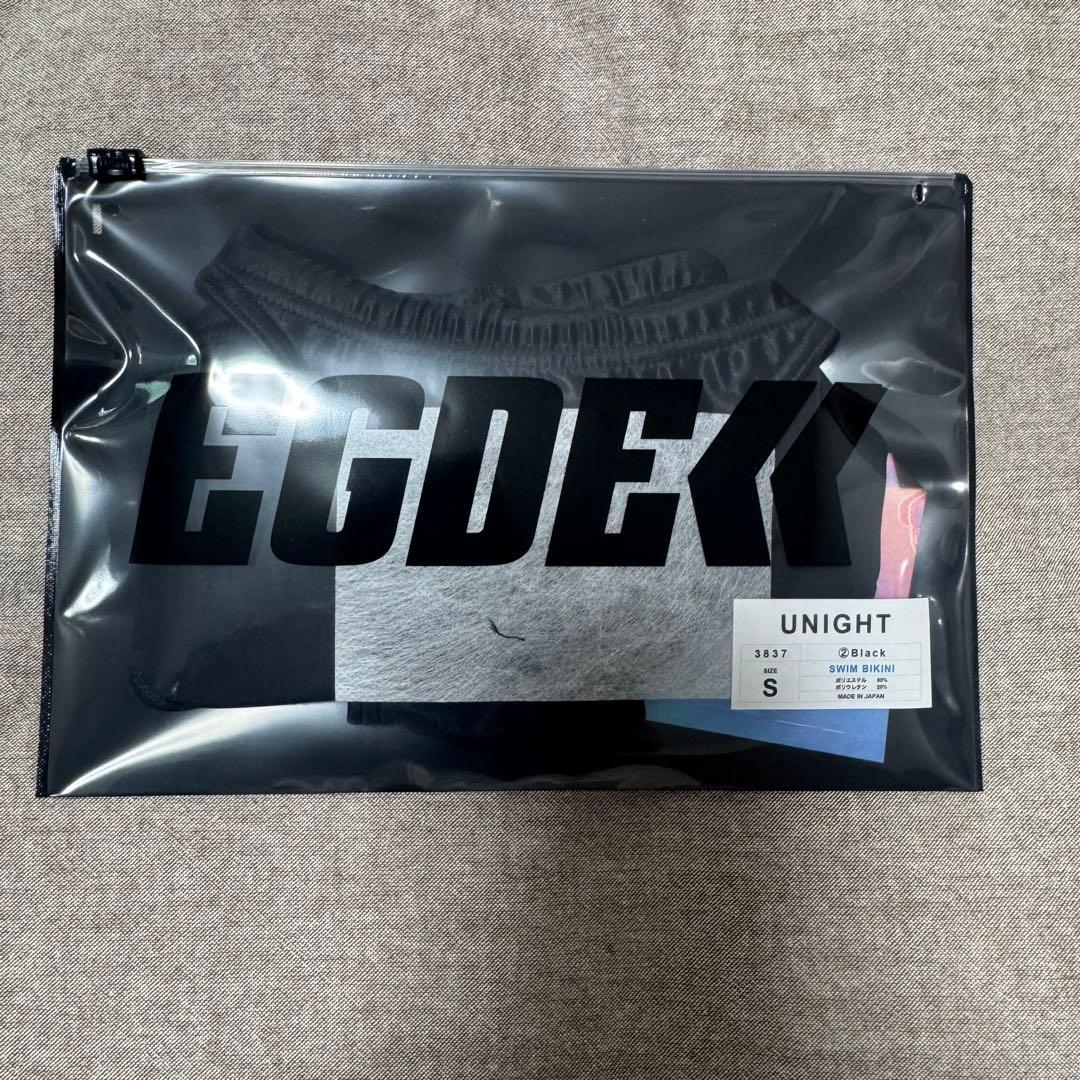 【新品】【Sサイズ】EGDE 3837 UNIGHT スイムビキニ ブラック