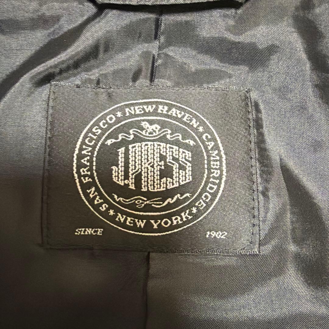ジェイプレス　J.PRESS ステンカラーコート　ネイビー　L カシミヤ混