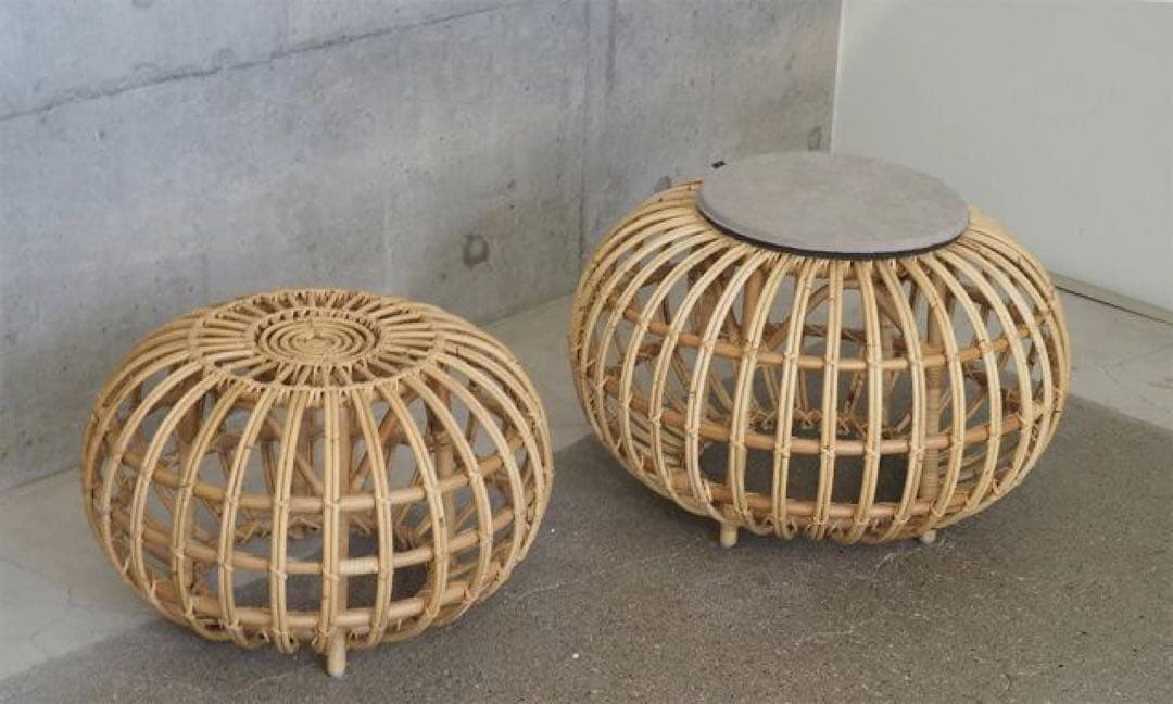 シカデザイン　フランコアルビニ　オットマンS