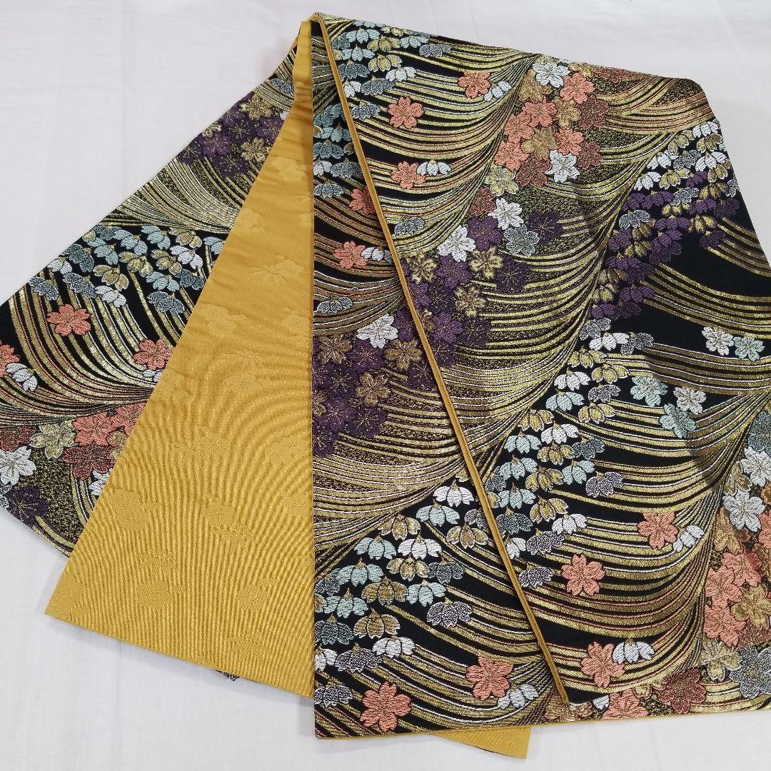 Sonomamafs136 訳有特価 小～中振袖 縁起柄 豪華 金糸 正絹