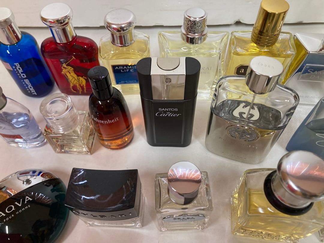 香水 まとめ売り カルティエ ブルガリ 他