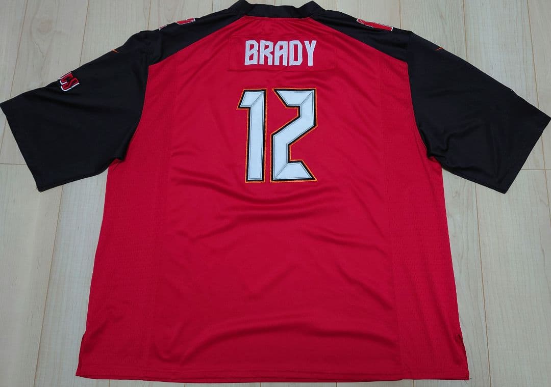 NFL バッカニアーズ トム・ブレイディ NIKE リミテッドジャージ【4XL】