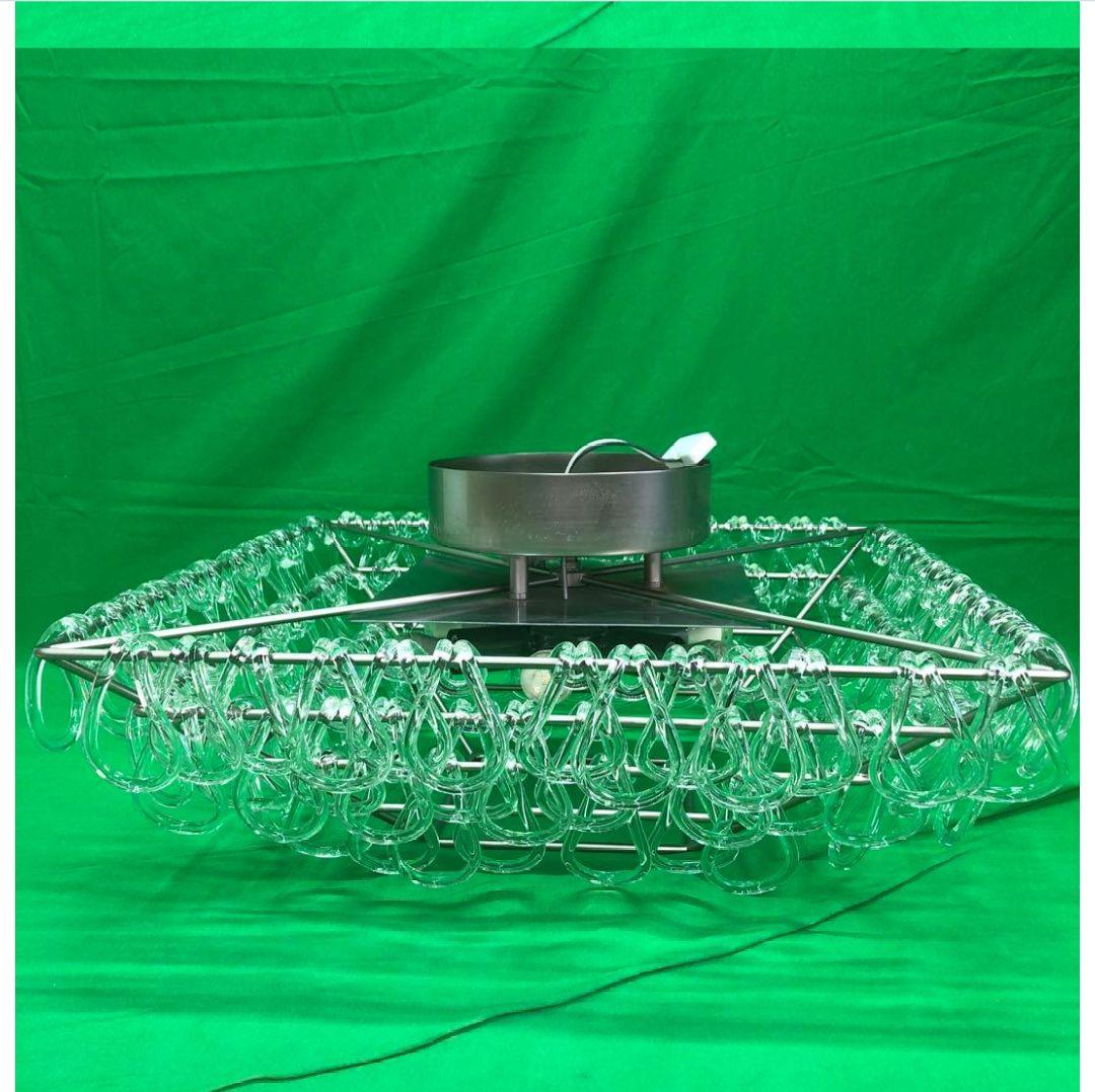 MD1 シャンデリア IDC 大塚家具 ガラス 照明 SAN-4045/6C