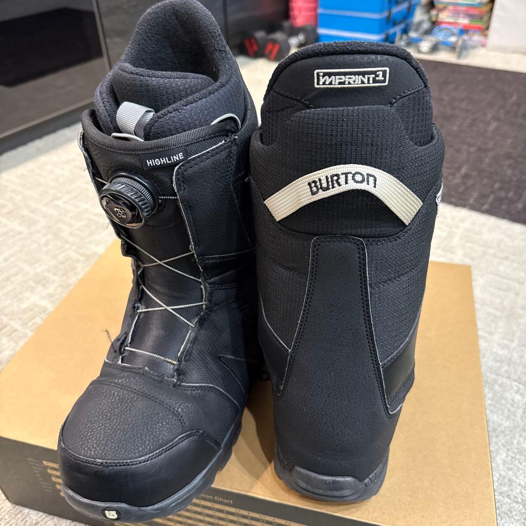 BURTON HIGHLINE BOAスノーボードブーツ ブラック 27cm