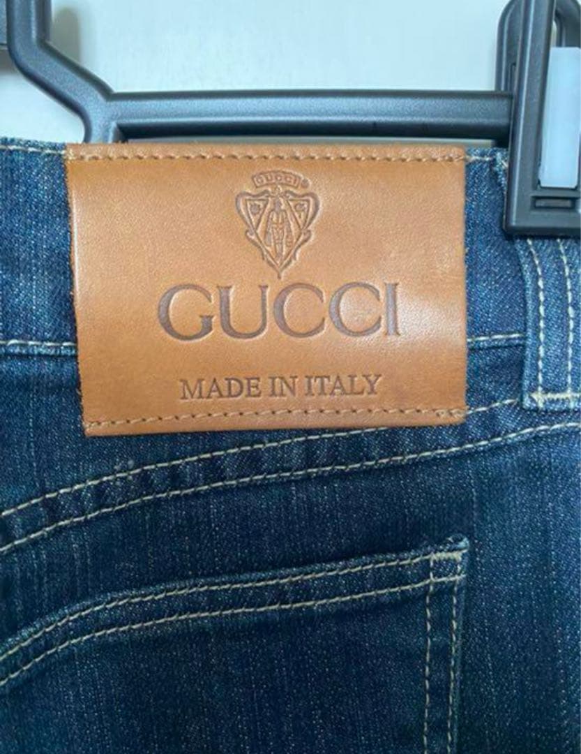GUCCI デニムスカート イタリア製 試着のみ