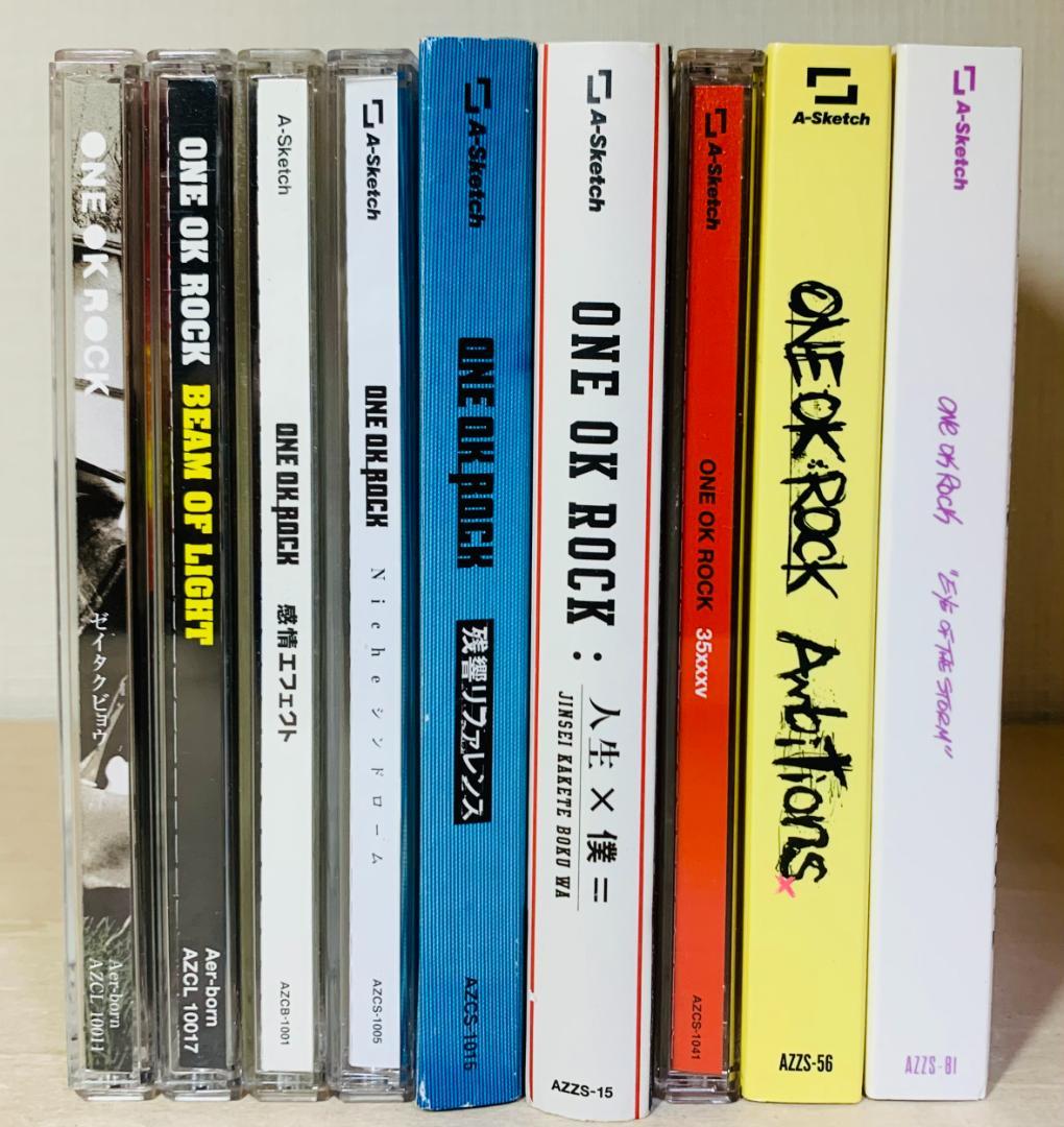 【初回盤多数】 ONE OK ROCK CD アルバム 9枚セット CD+DVD