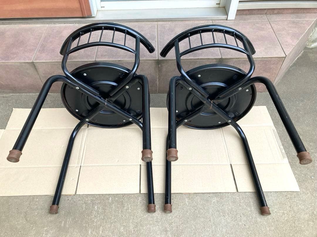 80年代 ビンテージ COAT 2人掛け ダイニングテーブル 昭和 旧車 当時物