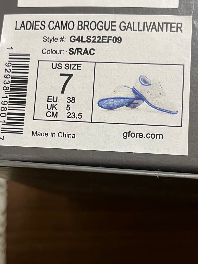新品　未使用　G／FOREゴルフシューズ