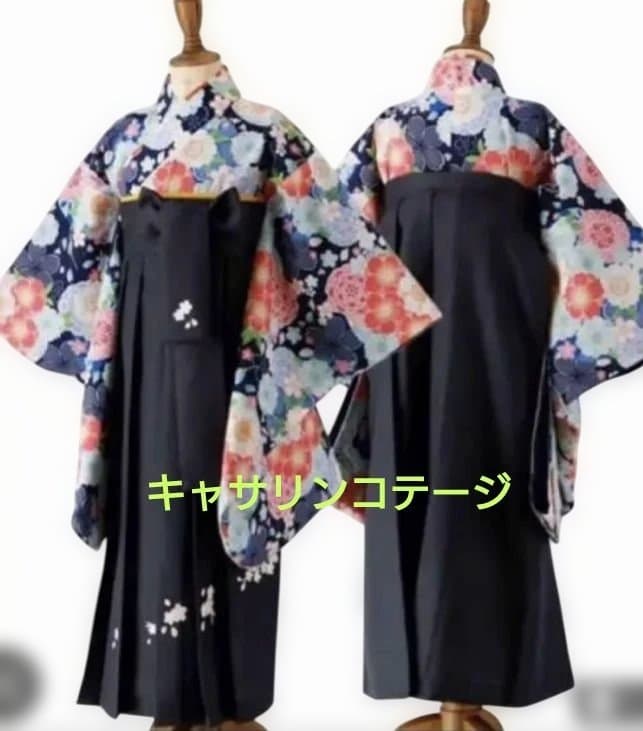 はなこキャサリンコテージ　袴セット髪飾りあり