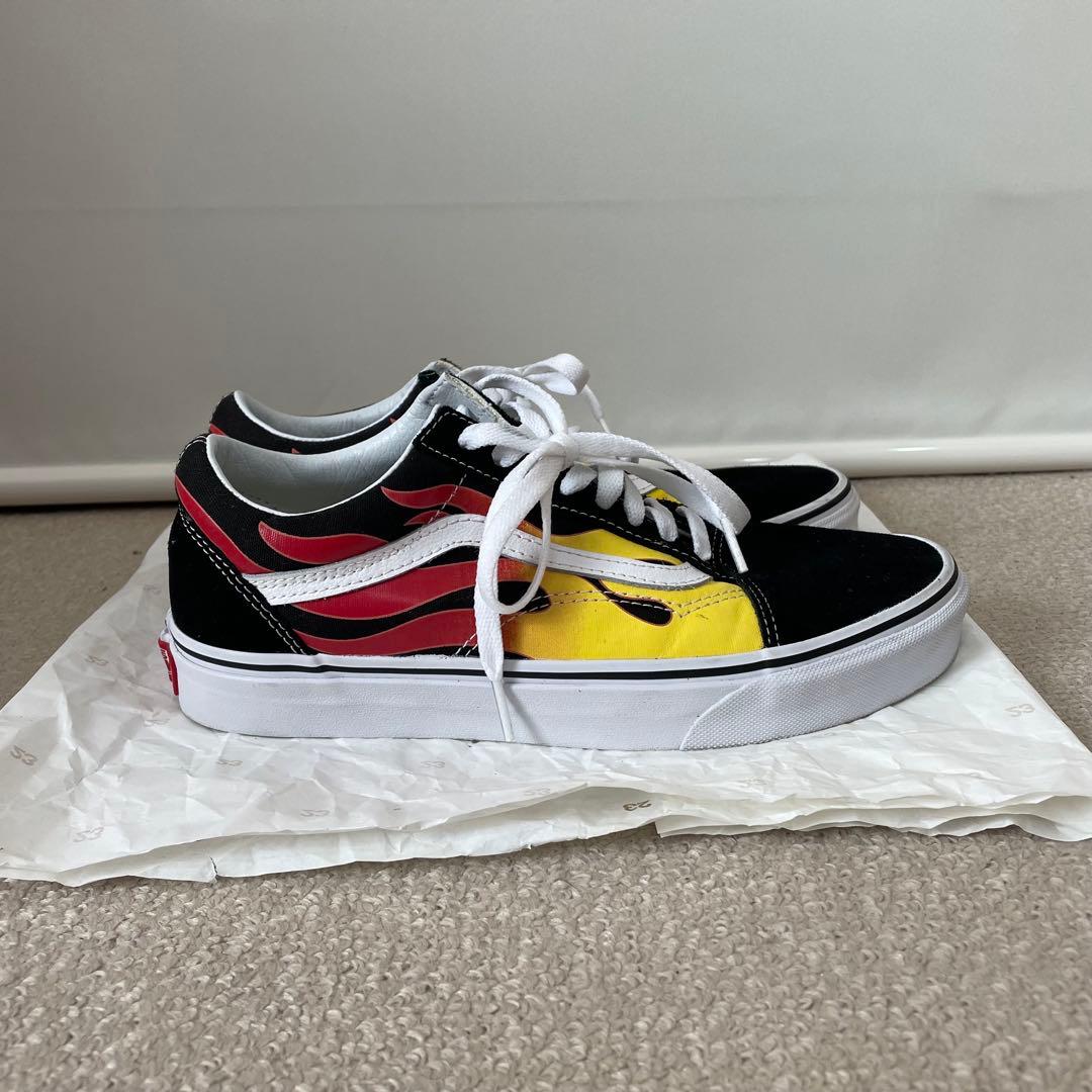 【値下げ】Vans old skool Flame ヴァンズ　オールドスクール