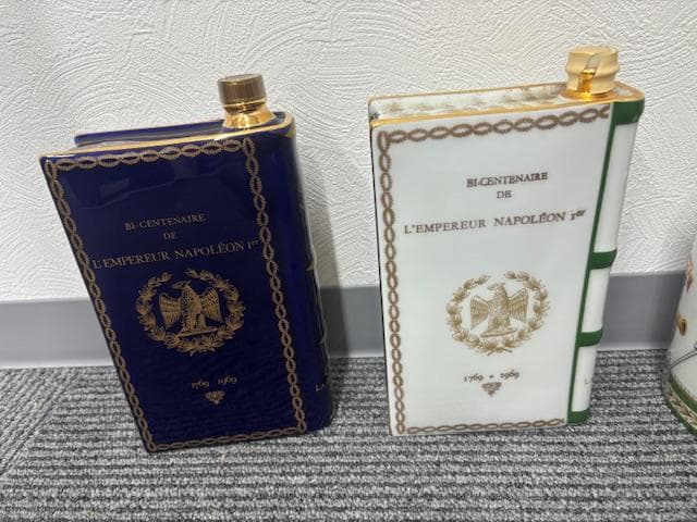 【古酒セット】CAMUS カミュ HINE ナポレオン 陶器ボトルセット