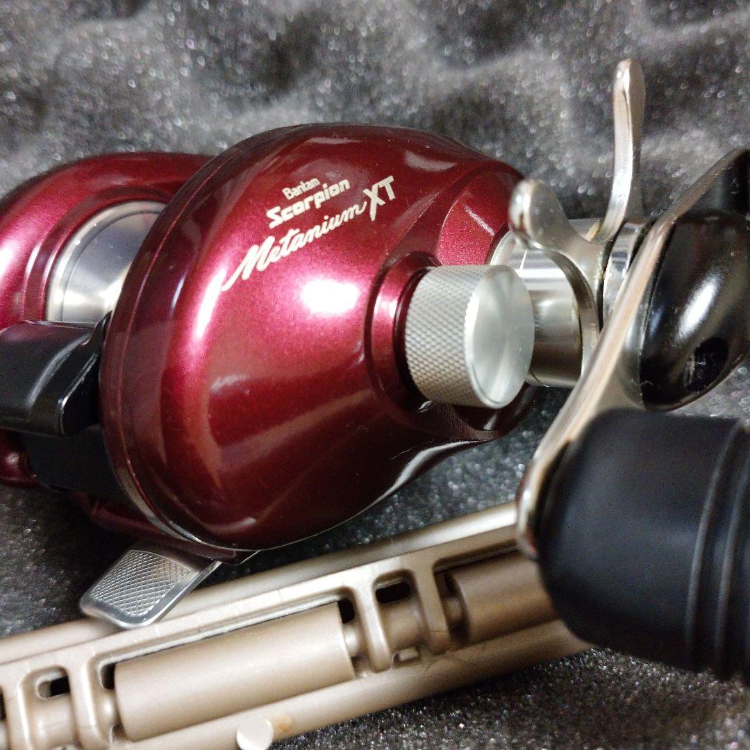 シマノ バンタム スコーピオン メタニウムXT 赤メタ 3個セット