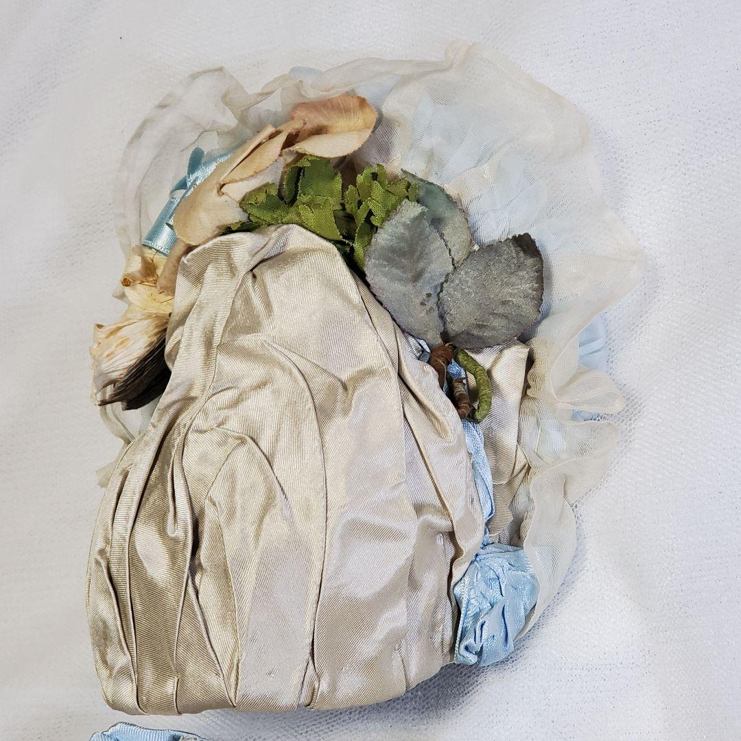 美しいハンドメイド・ドレス★ジュモー等ビスクドール、アンティークドールに