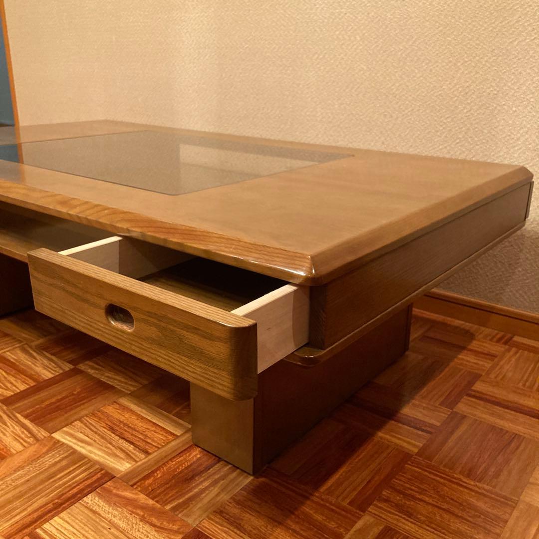 お値下げ　センターテーブル　引き出し付