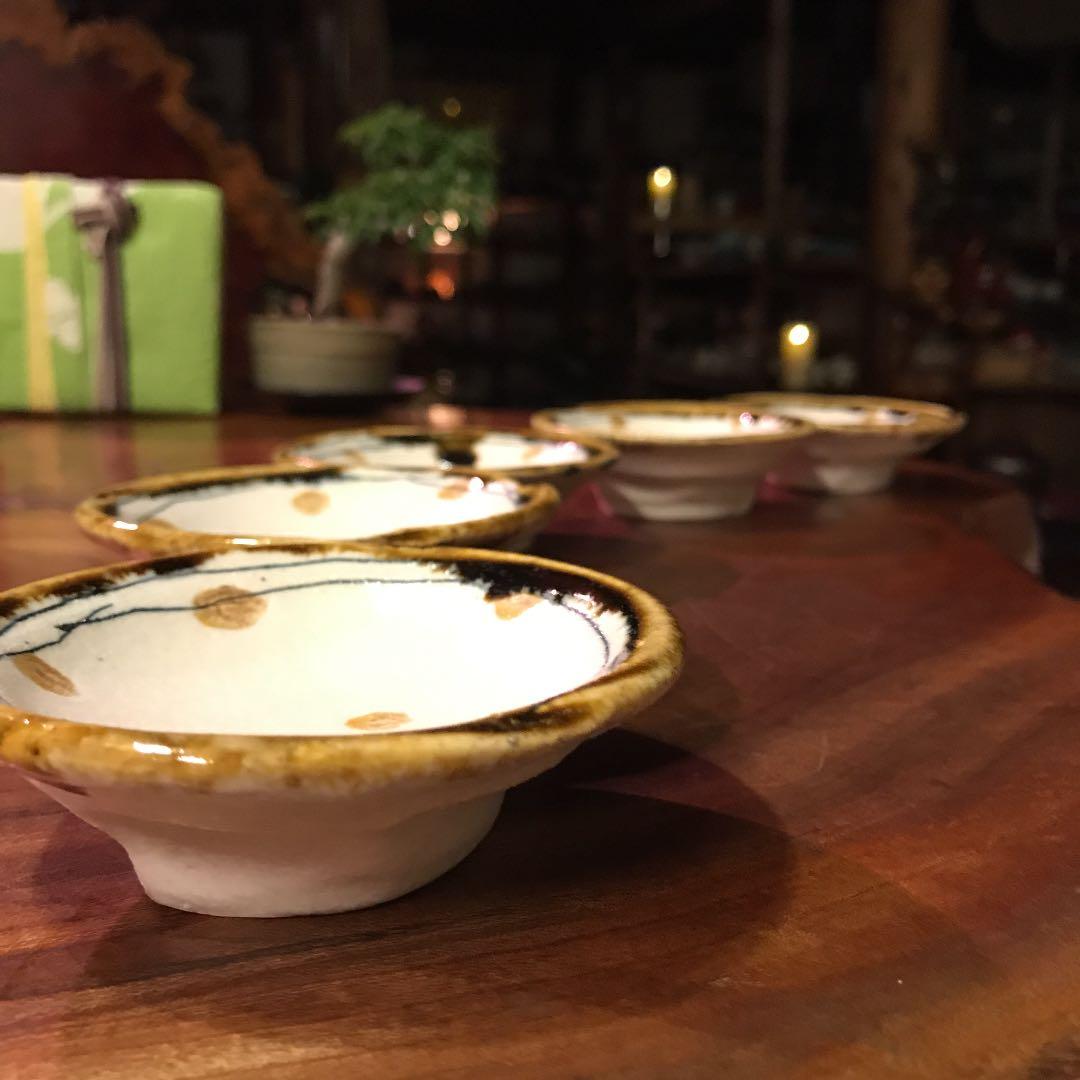 豆小皿5枚　　匠シリーズ作家物