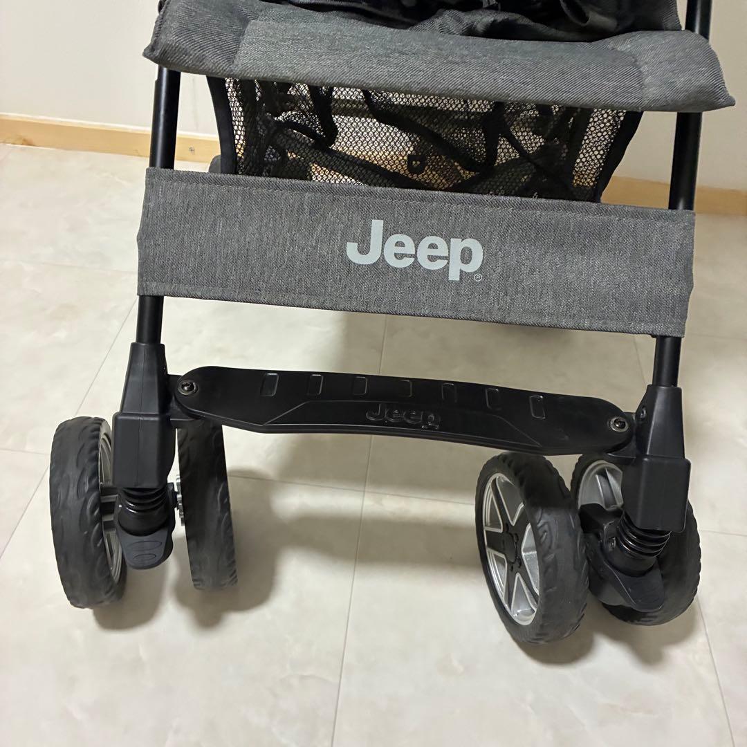 Jeep/ジープ/アドベンチャープラス/ベビーカー/B型/グレー