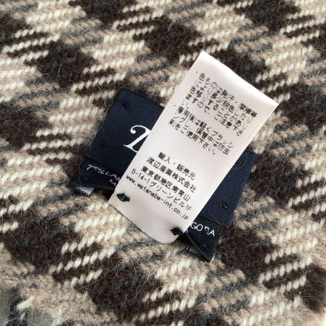 【新品】Drake's × BEAMS F チェック柄マフラー ストール西口修平