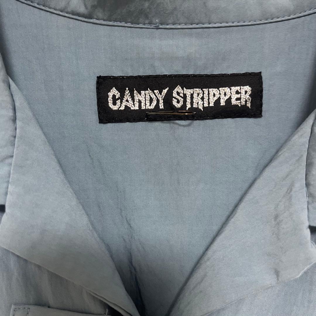 Candy stripper キャンディストリッパー チャイナブラウス 半袖