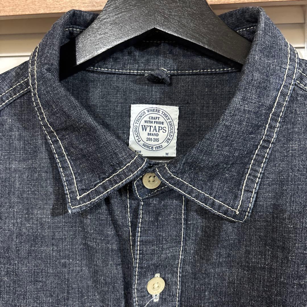 WTAPS デニムシャツ シャンブレーシャツ 長袖シャツ