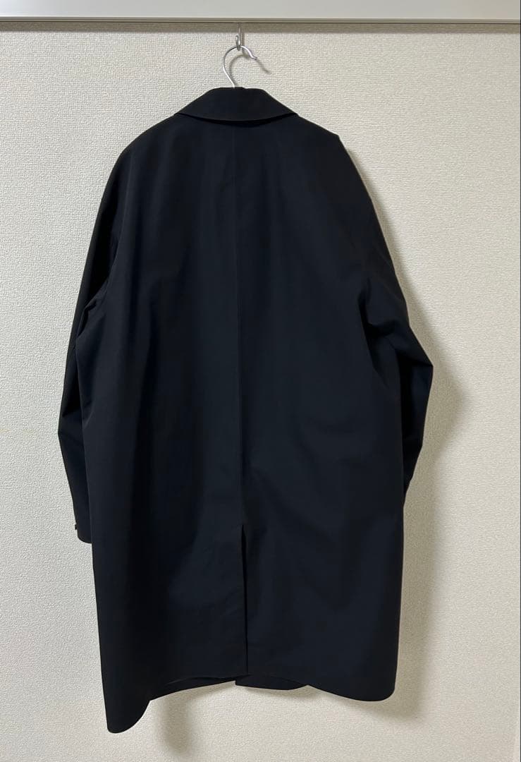 UNIQLO C ブロックテックステンカラーコート L ブラック