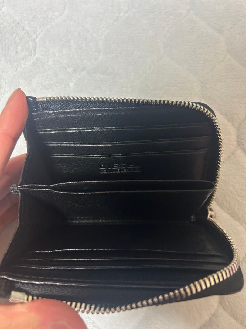 DIESEL 黒 レザー ケース