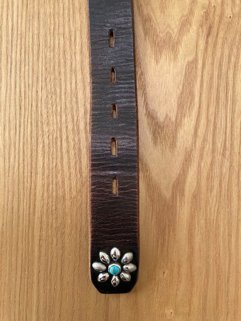 HTC Belt End Only #Flower TQ 1.25 ターコイズ